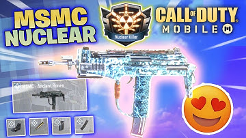 COD Mobile MSMC Nuclear Bomb! LONG BARREL MSMC Best Class Setup Call of Duty Mobile Nuke Gameplay