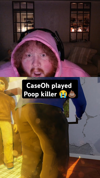 CaseOh played poop killer 💩ðŸ˜... #caseoh #caseohfunnymoments #funny #meme #shorts #gaming #poopkiller