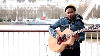 Amazing  street performers Live Acoustic Guitar Music New Song Sherika Sherard busking