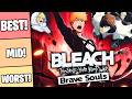 UPDATED OCTOBER 2026 BLEACH BRAVE SOULS TIER LIST