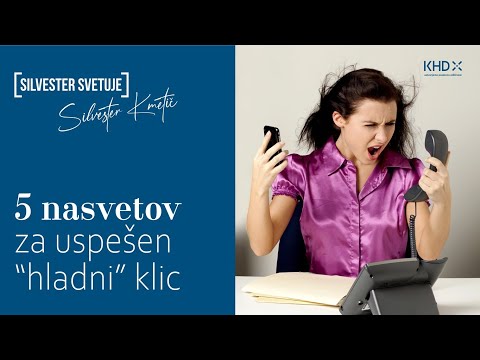 5 nasvetov za uspešen prvi, "hladni" klic