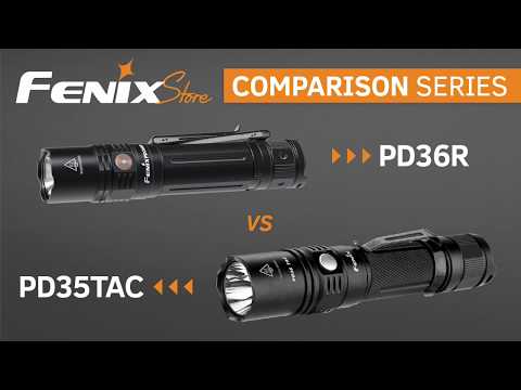 Fenix PD35 TAC VS. PD36R