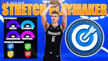 BEST STRETCH PLAYMAKER BUILD ON NBA 2K21! RARE BUILD SERIES VOL. 53