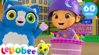 BINGO Kitten on the Bike! | Baby Cartoons - Kids Sing Alongs | Moonbug