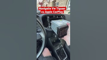 Volkswagen Tiguan car android radio with Apple CarPlay and reverse camera