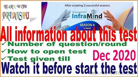 TCS InfraMind guideline | Inframind last min tips | watch it before exam | TCS Inframind 2020