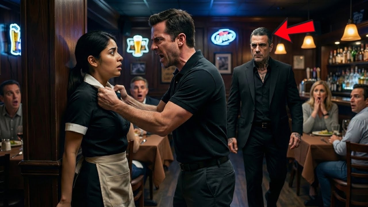 Le Gérant Touche la Serveuse Timide, 10 Secondes Après le Chef de la Mafia lui Fait Regretter