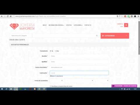 Vídeo: Com Registrar Una Joieria