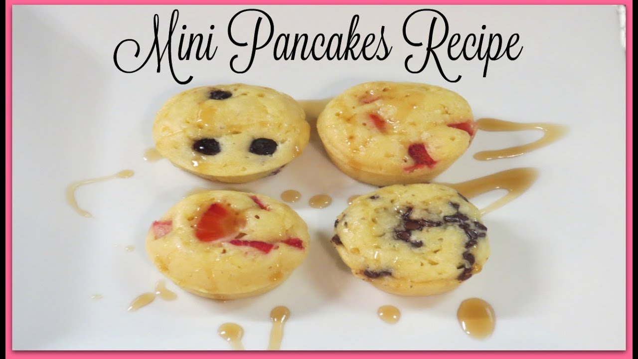 How to Make Mini Pancakes in the Oven! YouTube