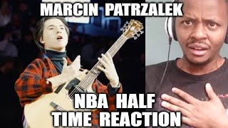 MARCIN PATRZALEK REACTION - When NBA Hires Just One Guitarist for a Halftime Show