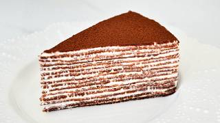 Pancake (Crepes) cake TIRAMISU