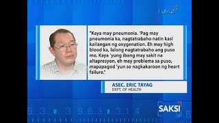 Saksi: Epekto ng COVID-19 sa mga matatanda at may medical condition, mas matindi