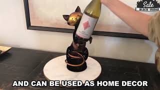 Cat Wine Holder