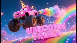 🦄 The Unicorn Monster Truck | Magic & Rainbows | Kids Songs screenshot 5