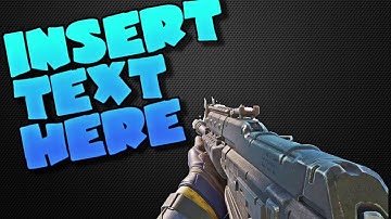 FREE BLACK OPS 3 THUMBNAIL TEMPLATE - KN-44 THUMBNAIL TEMPLATE FREE DOWNLOAD