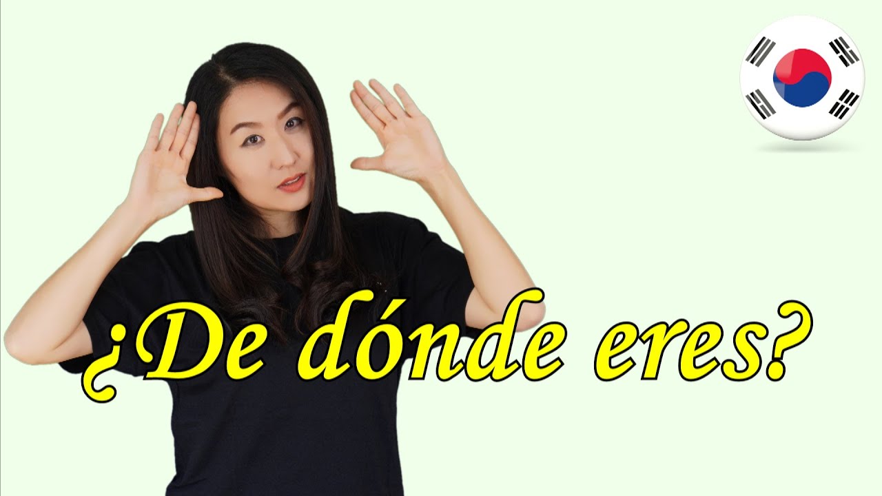¿De dónde eres?