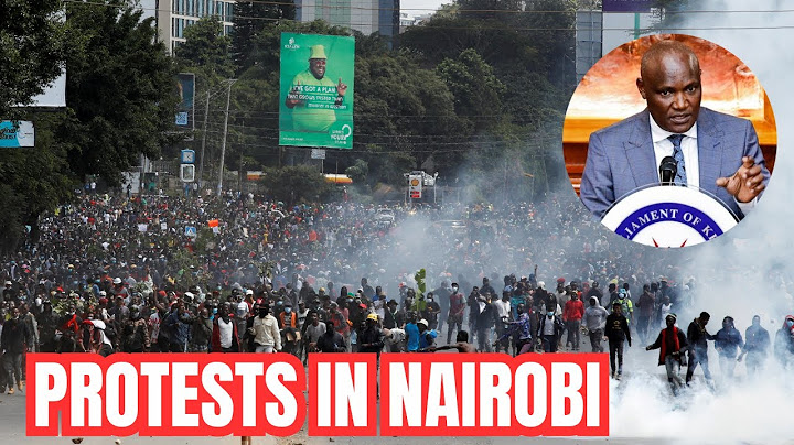 LIVE: Protests in Nairobi as Gen Zs seek to block CS Mbadi from presenting 2025/2026 budget!