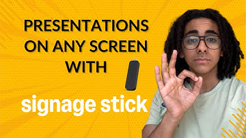 Presentations on Any Screen with Amazon Signage Stick