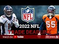NFL Trade Deadline Live 2022 - Latest Trades, News &amp; Rumors On Calvin Ridley And Nyheim Hines