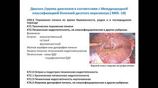 картинка: Острая жировая дистрофия печени. Лекция для ПДО.