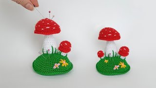 картинка: 🍄Делаю так и вас научу 🍄Как вязать игольницу 