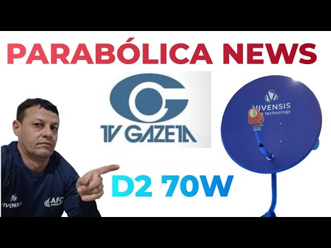 Parabolica News Tem Canal Novo Chegando na Nova Parabolica D2 70w