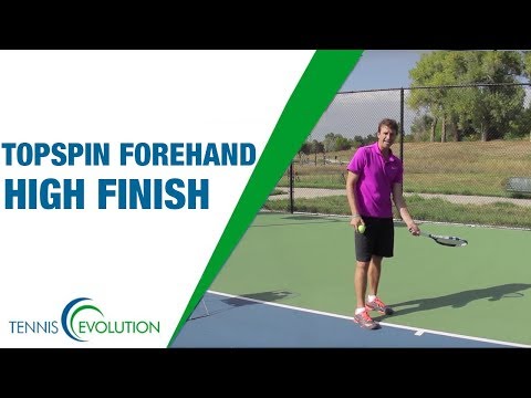 How To Improve Topspin Forehand | TENNIS FOREHAND