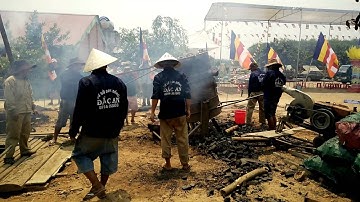 Quy trình đúc chuông của chùa Hội Khánh, Kon Tum