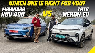 Mahindra XUV4OO vs Tata Nexon.ev: Which one should you buy? | Looks, Interior, & More | Comparison