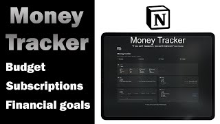 How to Use Money tracker