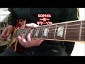 SOPHIA【街】ギターソロ
