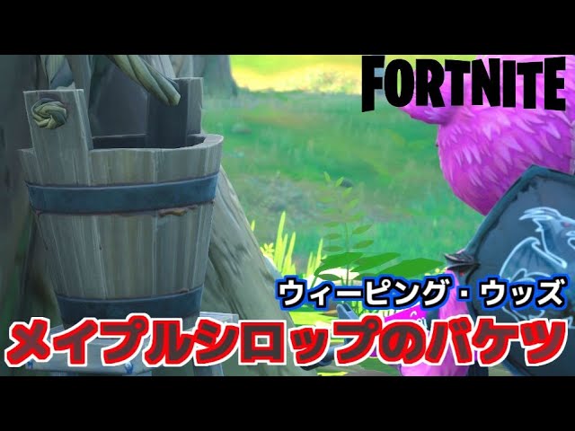 Fortnite ウィーピング ウッズでメイプルシロップのバケツを収集する チャプター2シーズ コンテンツクリエイター牛さん Game Or Live Fortnite ウィーピング ウッズでメイプルシロップのバケツを収集する チャプター2シーズ コンテンツクリエイター牛さん Game Or Live