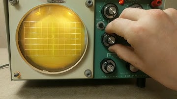 Heathkit IMPScope Biological Oscilloscope Test Demo