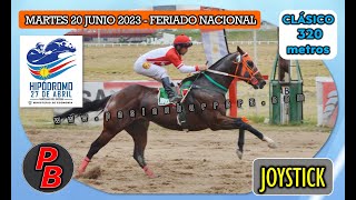 JOYSTICK: HIPODROMO 27 DE ABRIL - SANTIAGO DEL ESTERO (20-06-2023)