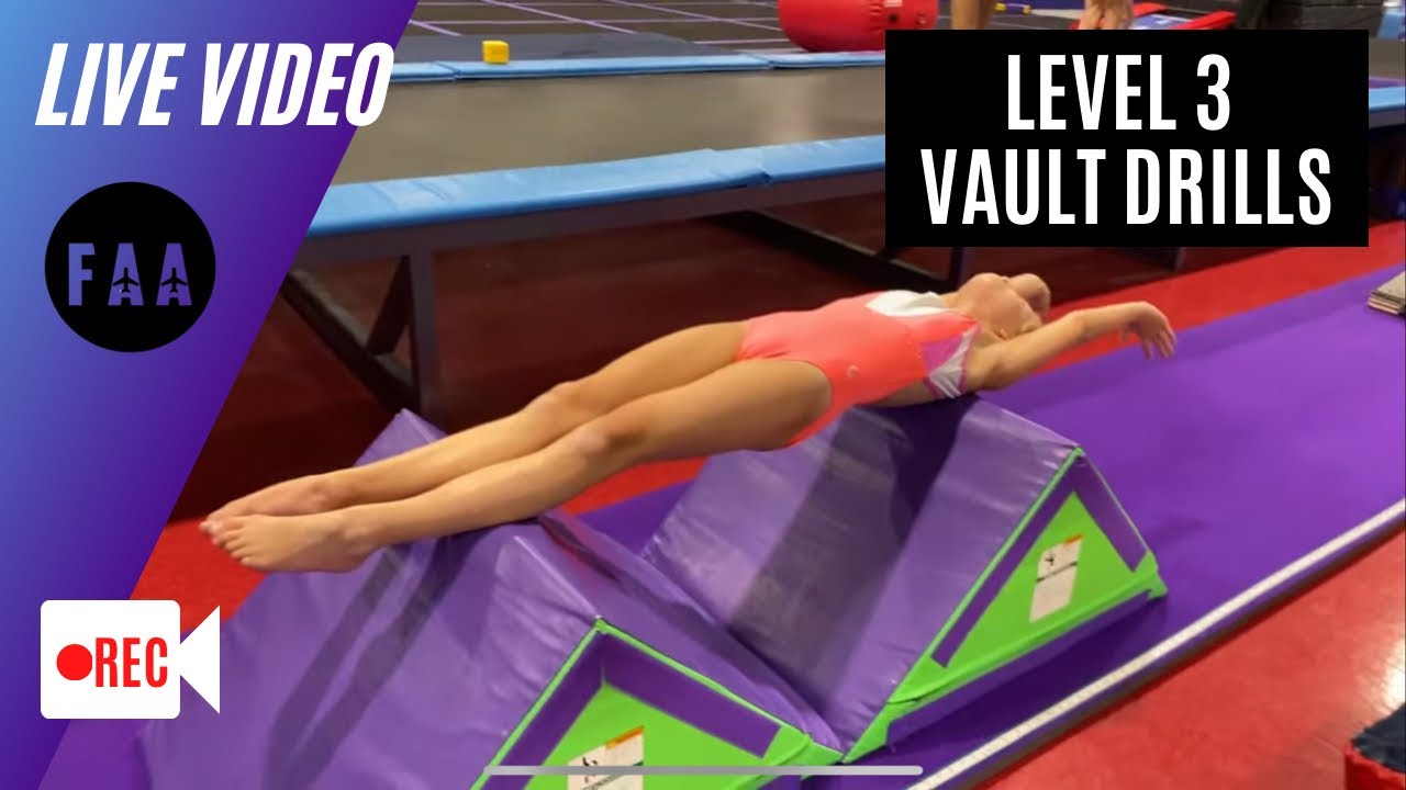 Level 3 Vault Drill Circuit Live with Coach Victoria YouTube