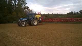 NewHolland 8360 et pulvé Vicon iXter B13