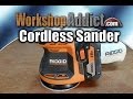 Ridgid 18 Volt Cordless Random Orbital Sander GEN5X Ridgid 18 Volt Cordless Random Orbital Sander GEN5X