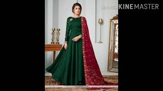 Green Color With Dupatta Combinations