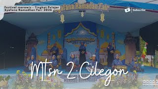 Download Lagu Marawis MTSN 2 Cilegon - Marawis Festival Syafana Ramadhan Fair 2026, BSD Tangerang MP3
