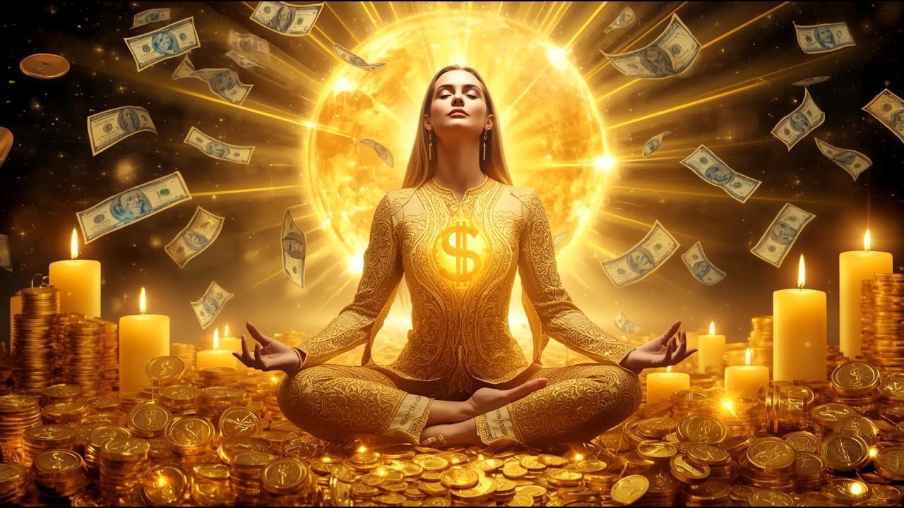 Calm Mind & Wealth Attraction | 432Hz Healing Frequency Sleep Meditation