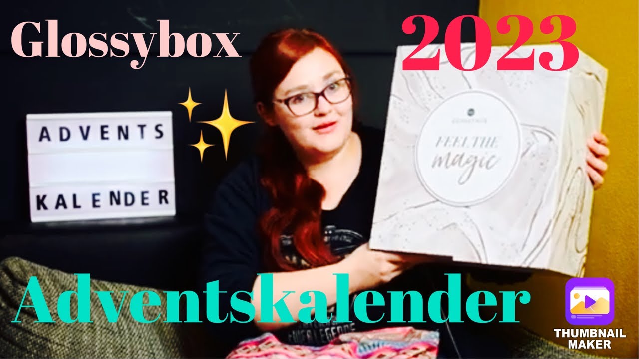ADVENTSKALENDER UNBOXING + VERLOSUNG Glossybox Adventskalender 2023 Wert von 655 €?! YouTube