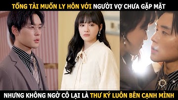 Tổng tài muốn ly hôn với người vợ chưa gặp mặt nhưng không ngờ cô lại là thư ký luôn bên cạnh mình