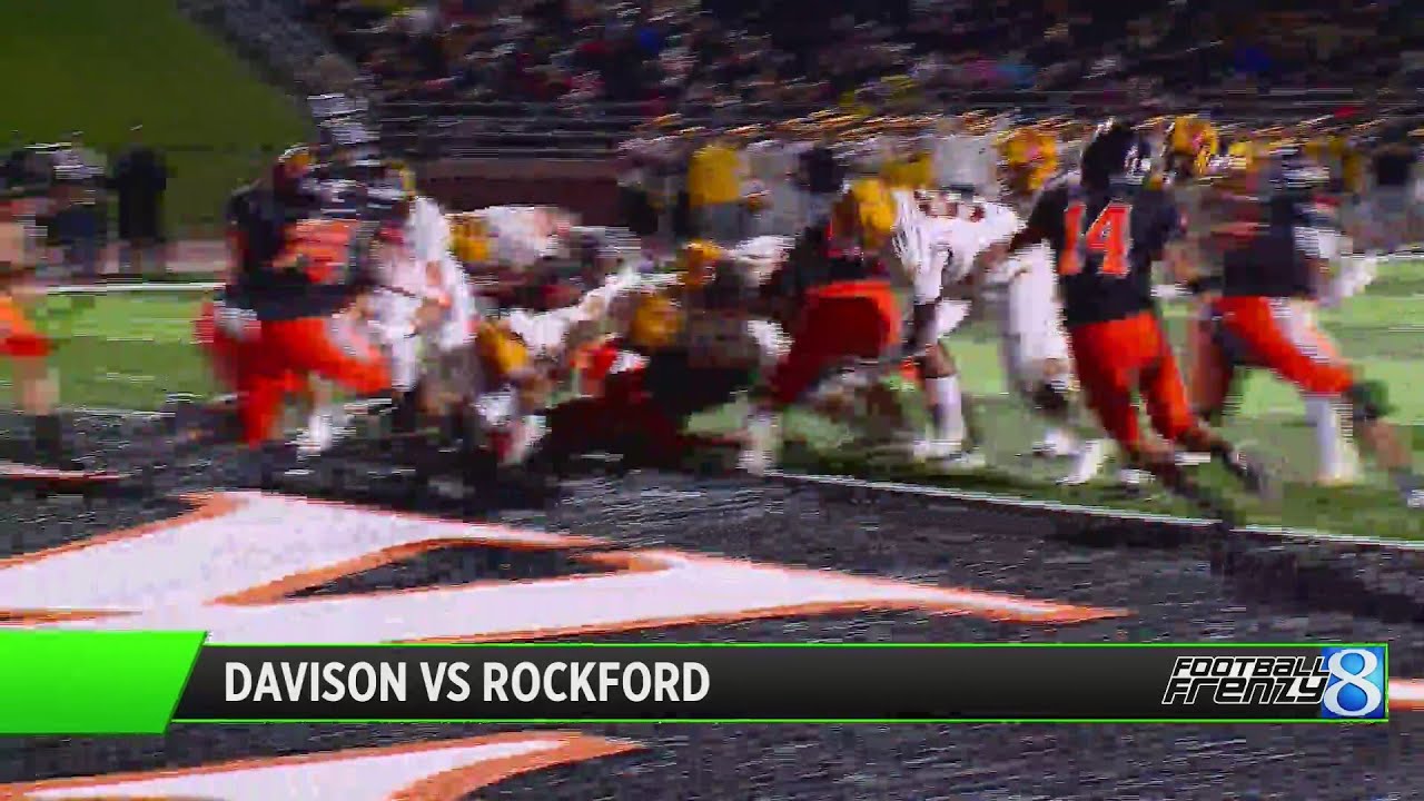 Nov. 11, 2023, Football Frenzy Davison vs. Rockford YouTube
