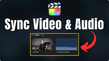 How to Sync Video & Audio in Final Cut Pro