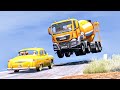 Realistic Cliff Drops #20 - BeamNG Drive Crashes | CrashBoomPunk