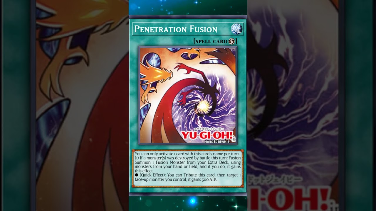 battle fusion yugioh card Complete Custom Deck for Yu-Gi-Oh! ARC-V except Fusion Monsters 3 battle fusion 1st edition
