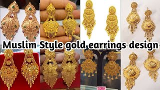 Turkish Earrings Women | Earrings Turkish Gold | Gold Plated Jewelry | Arab Gold  Earrings - Dangle Earrings - Aliexpress