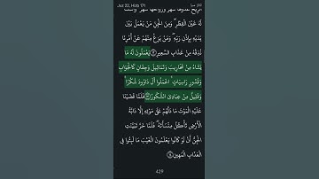جزء من سورة سبإ❤‍🩹🥹#المصحف #اكسبلور #قران_كريم
