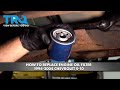 How to Change Oil 1994-2004 Chevrolet S-10