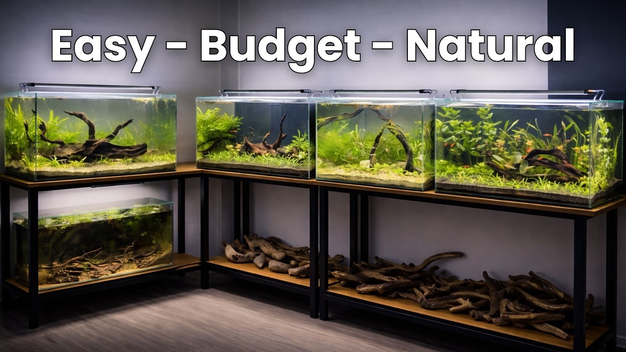 These Budget Low Tech Aquarium Setups Will Surprise You (Best of 2025)